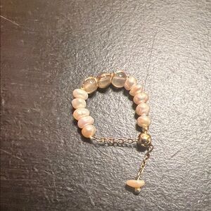Salt water Pearl Adjustable ring